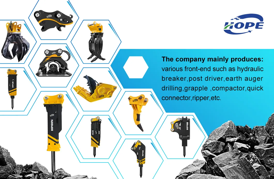 Kekuatan Tinggi HP-02 Model Hydraulic Quick Change Untuk Aksesoris Excavator 22