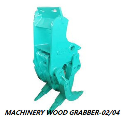 5 Ton-9 Ton Mini Excavator Grabber Bucket Untuk Lonking Liugong Alloy Q355 Baja