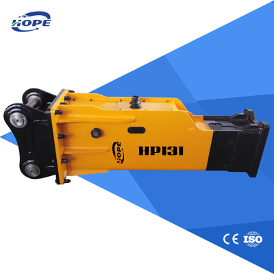 20CrMoA Body Yantai Hope Hydraulic Breaker 250-270 Bar Tekanan Kerja Untuk Tugas Berat